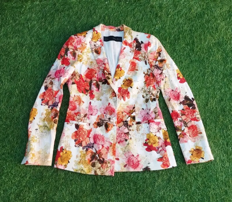 Blazer mujer Zara Basic Talla M - 1