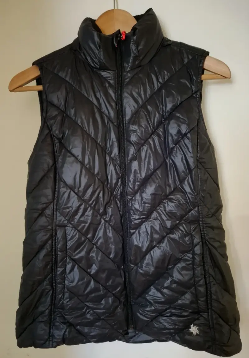 Chaleco acolchado negro Tek Gear para hombre