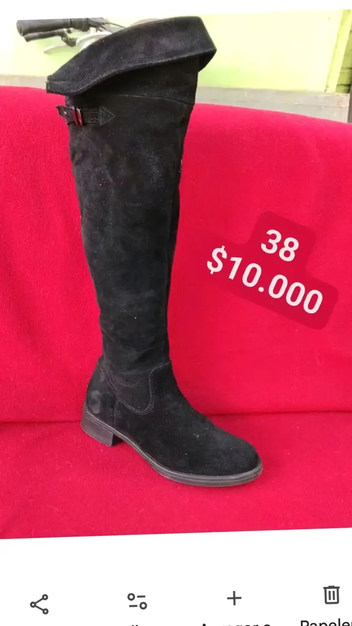 Botas Bucaneras Altas de Mujer en Varios Colores - 2