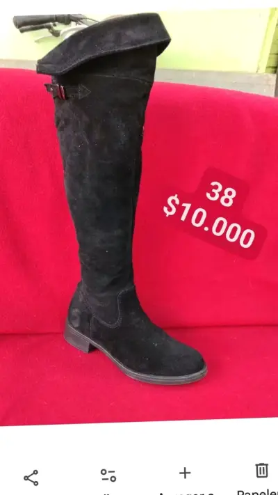 Botas Bucaneras Altas de Mujer en Varios Colores - miniatura 2