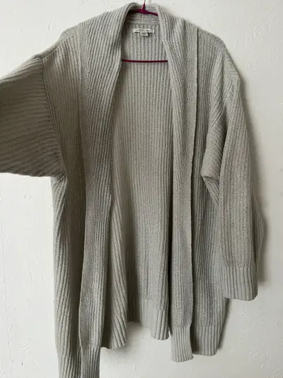 Cardigan gris American Eagle - miniatura 1