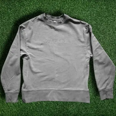Polerón gris Calvin Klein original - miniatura 1
