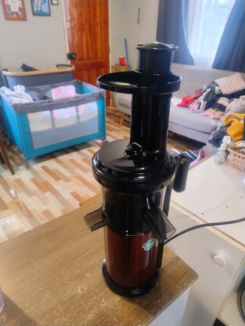 Extractor de jugos eléctrico vertical