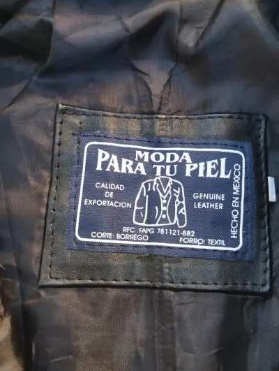 Chaqueta de cuero estilo Capitán América - miniatura 4