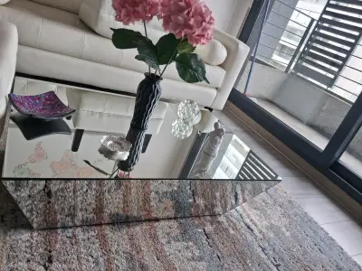 Mesa de centro espejo moderna - miniatura 1