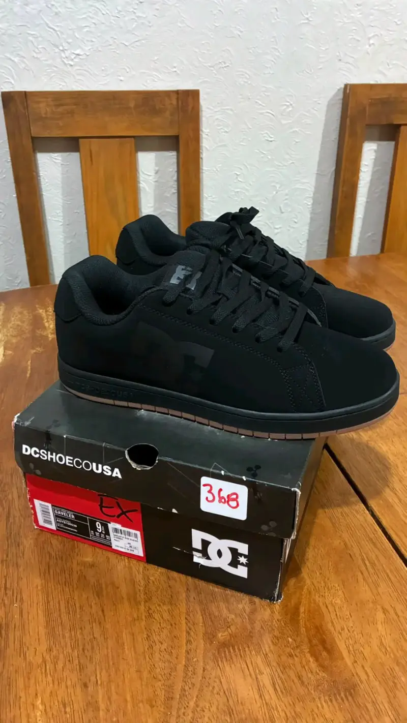 Zapatillas negras DC Gaveler de Hombre - 1