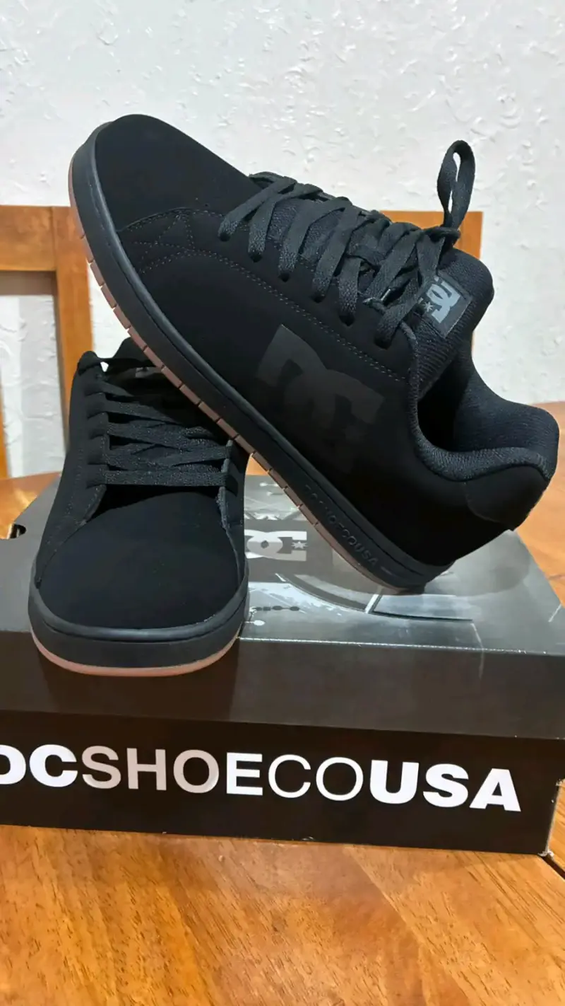 Zapatillas negras DC Gaveler de Hombre - 3