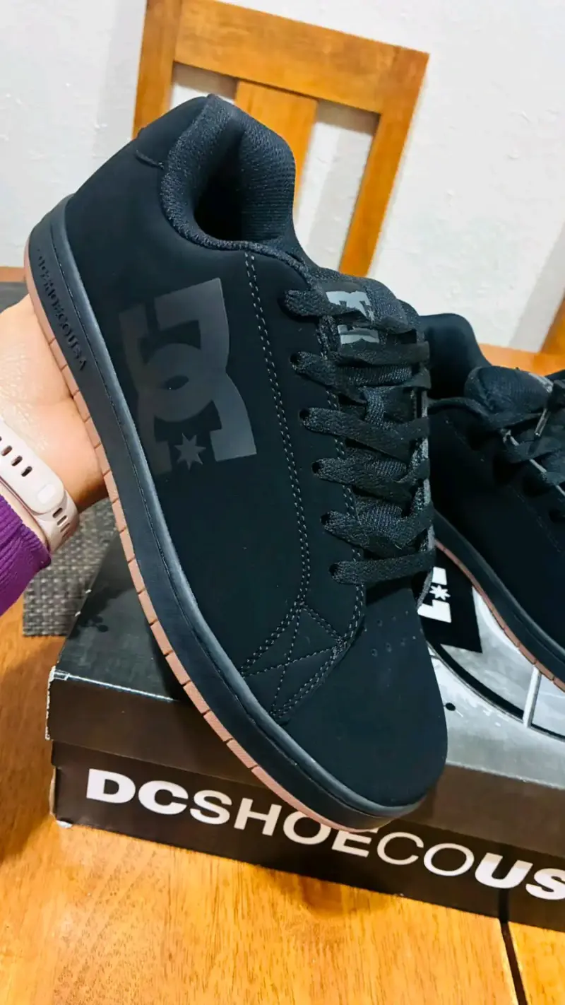 Zapatillas negras DC Gaveler de Hombre - 5