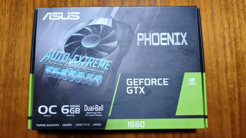 Tarjeta Gráfica ASUS GeForce GTX 1660 Phoenix