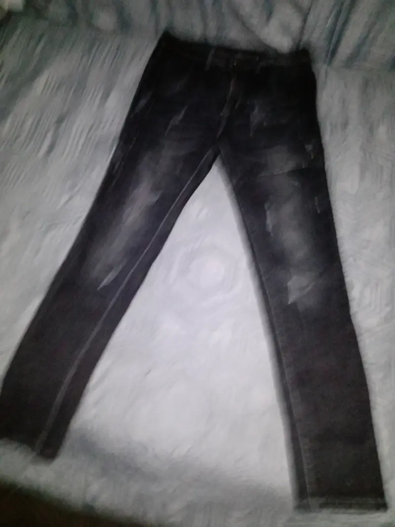 Jeans negros para hombre - 2