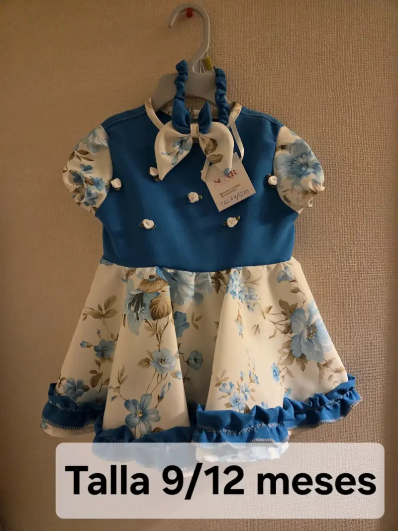 VESTIDO DE HUASA NIÑA BEBÉ - 1