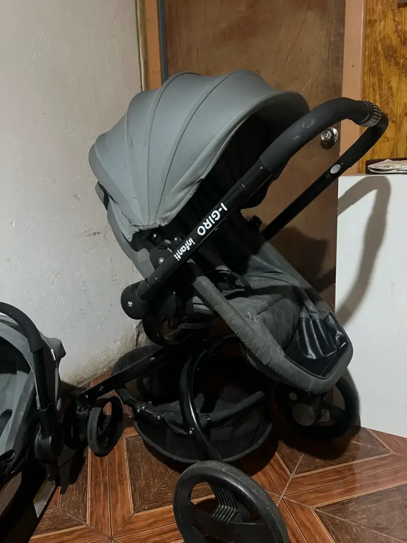 Coche de bebé Infanti Igiro con silla gris - 1