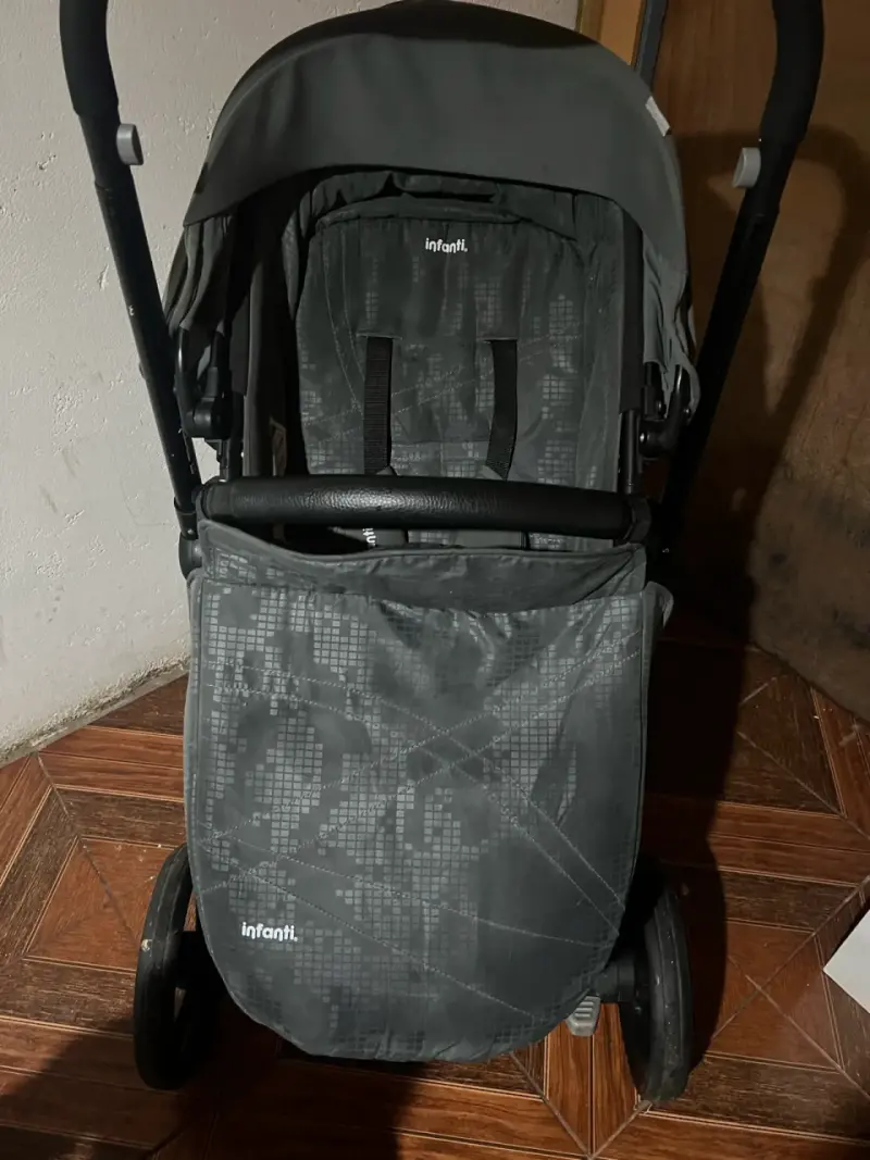 Coche de bebé Infanti Igiro con silla gris - 4