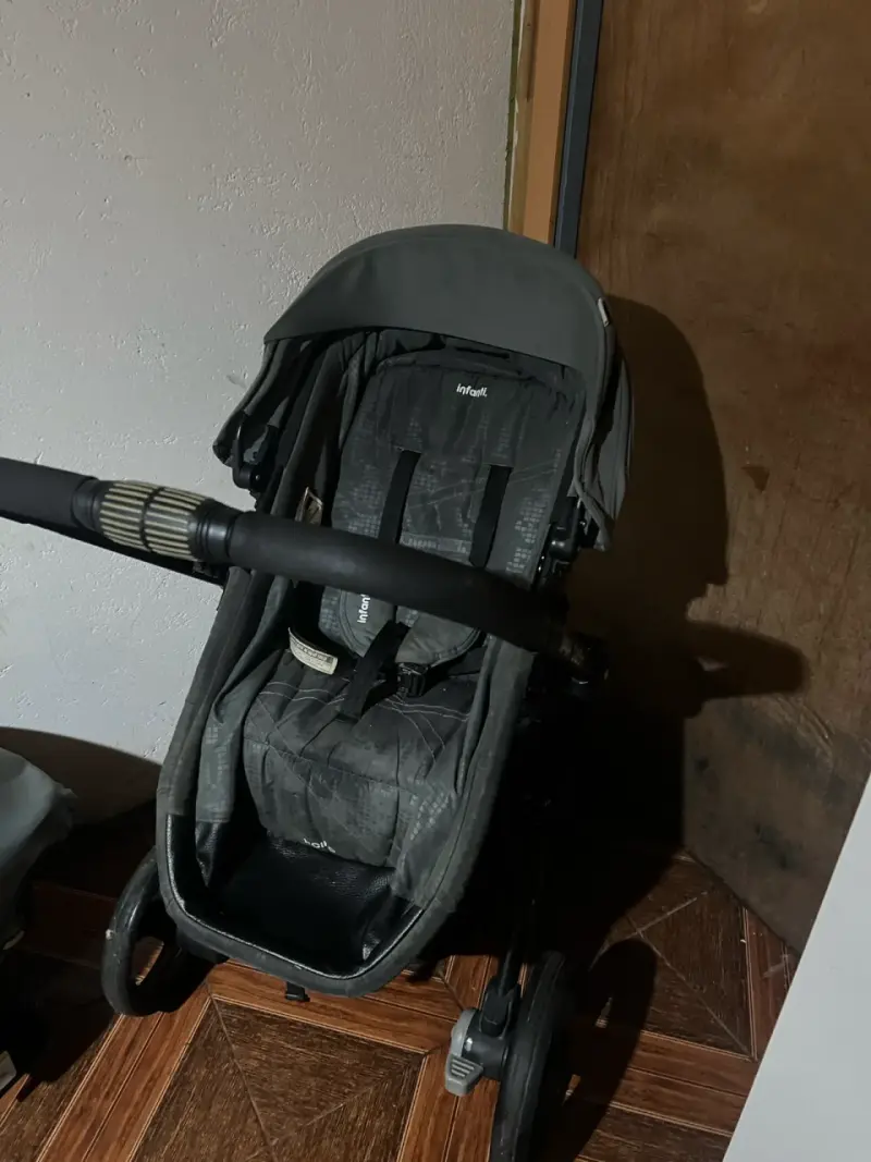Coche de bebé Infanti Igiro con silla gris - 5