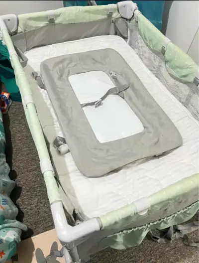 Cuna corral para bebé Infanti con malla - miniatura 1