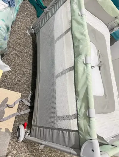 Cuna corral para bebé Infanti con malla - miniatura 5