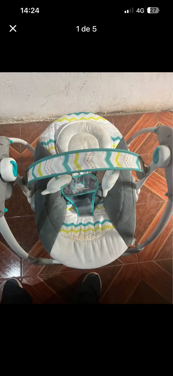 Silla nido mecedora para bebé - 1