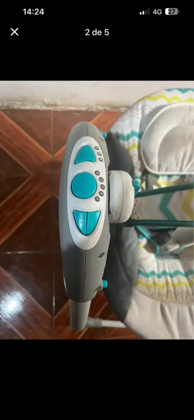 Silla nido mecedora para bebé - miniatura 2