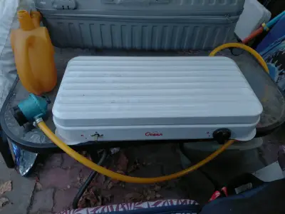 Cocina portátil a gas Ocean de dos quemadores - miniatura 2