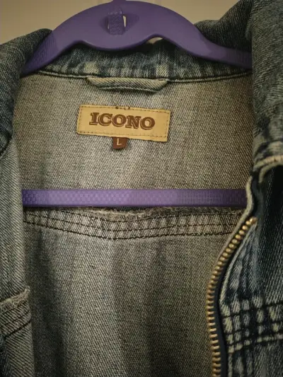 Chaqueta de mezclilla Icono para mujer - miniatura 3