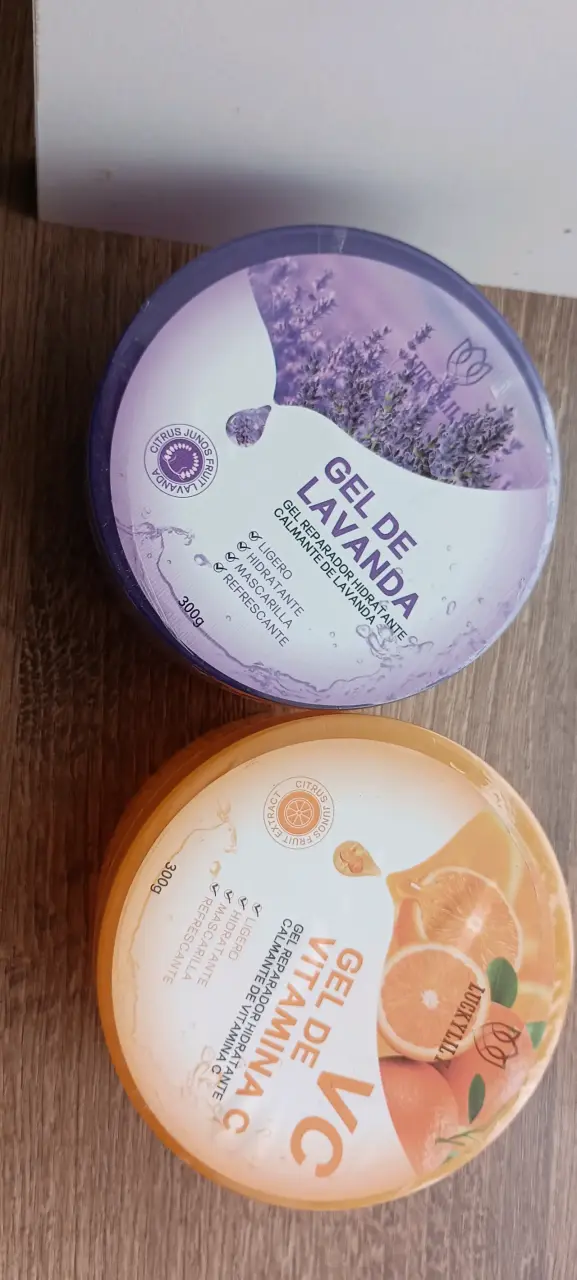 Pack de Geles Calmantes de Lavanda y Vitamina C