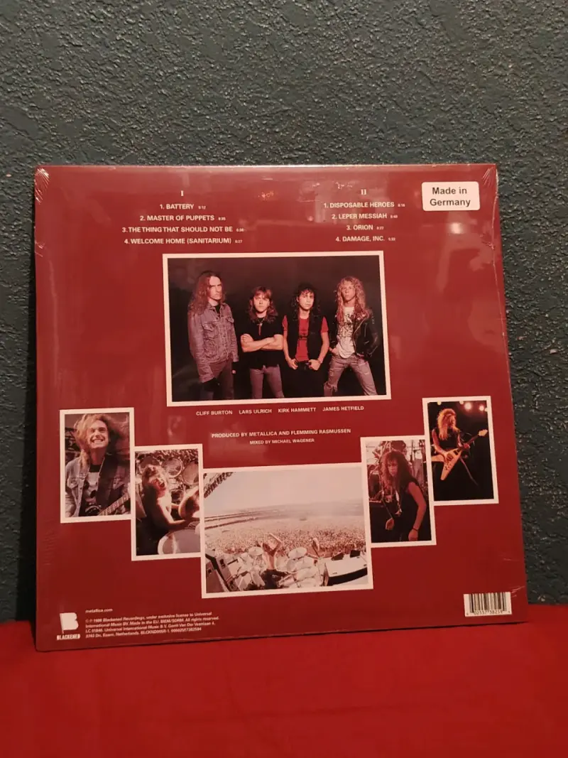 Vinilos de Metallica - 6
