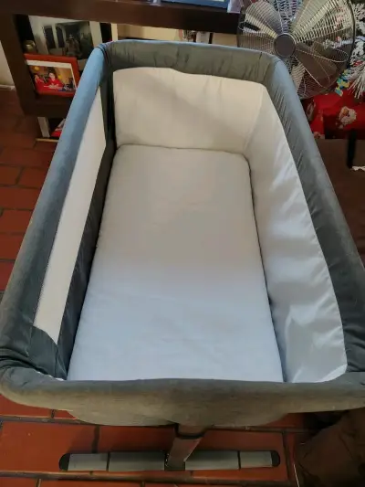 Cuna colecho Bebesit gris con bolsa de transporte - miniatura 5