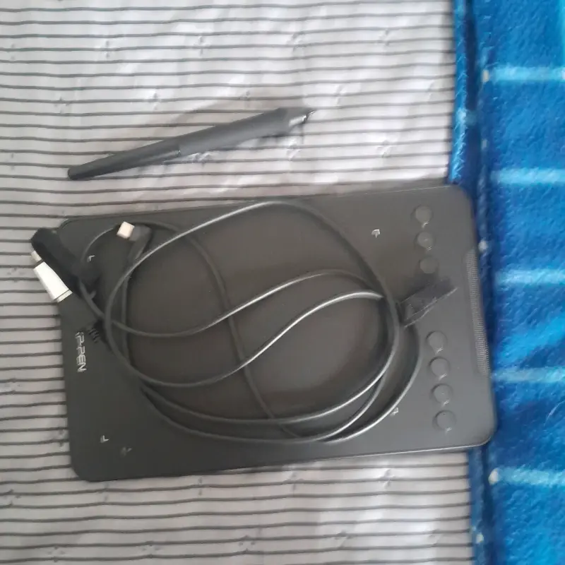 Tableta gráfica XP-Pen Deco Mini con lápiz y cables - 2
