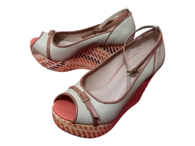 Sandalias de cuña con diseño trenzado - 2
