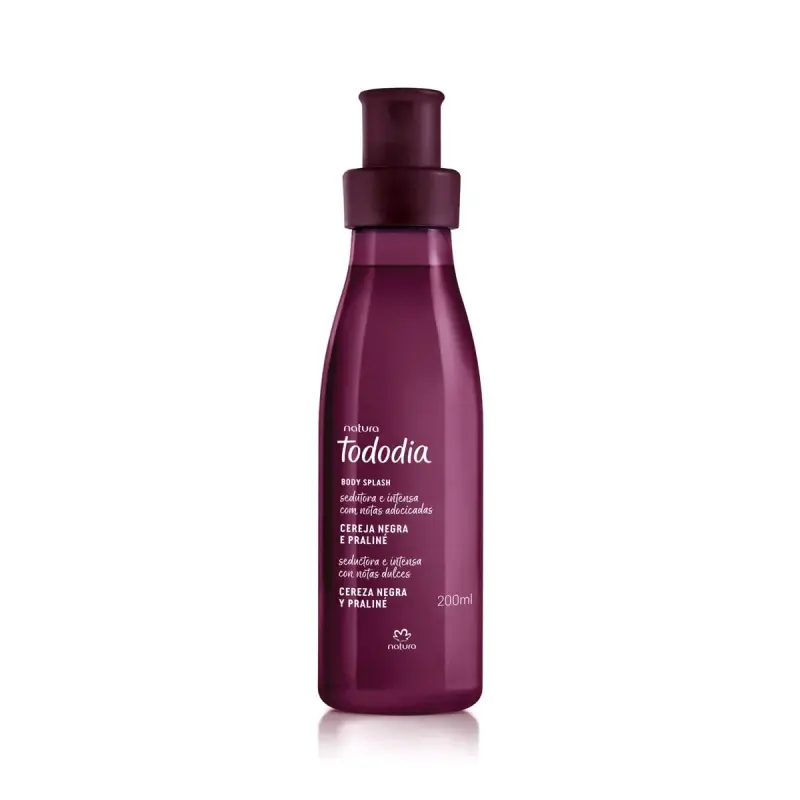 Body Splash Natura Tododia Cereza Negra y Praliné 200ml - 2