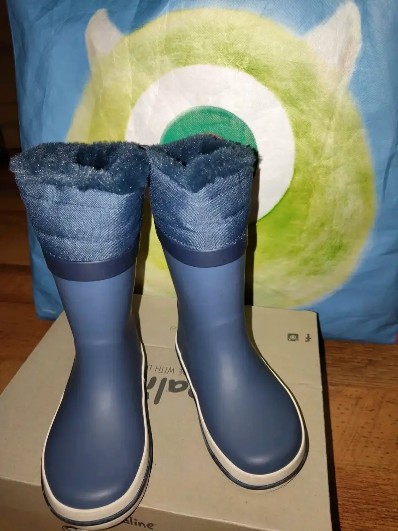 Botas de lluvia para niños Opaline azul - 3