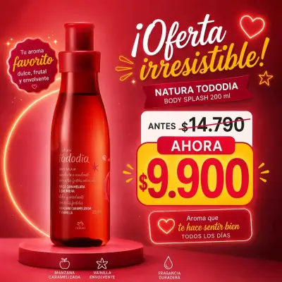 Body Splash Natura  Manzana Caramelizada y V - miniatura 1