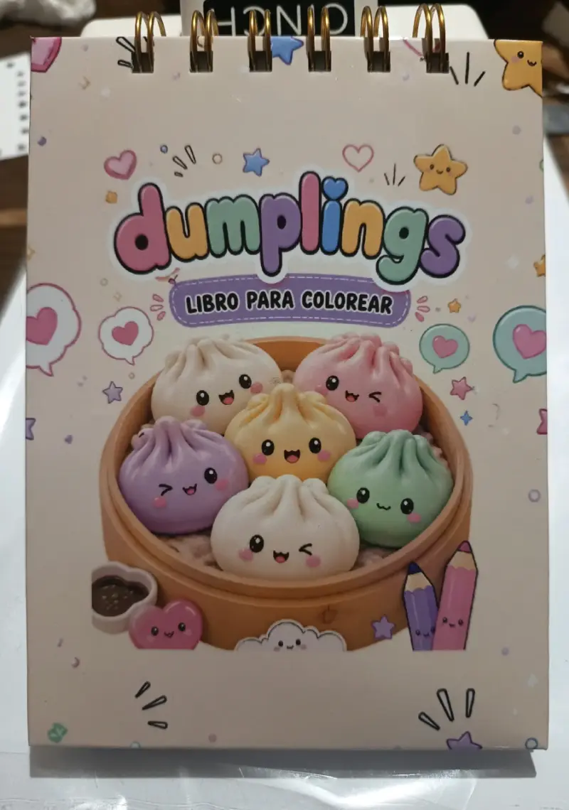 Libro para colorear Dumplings - 1