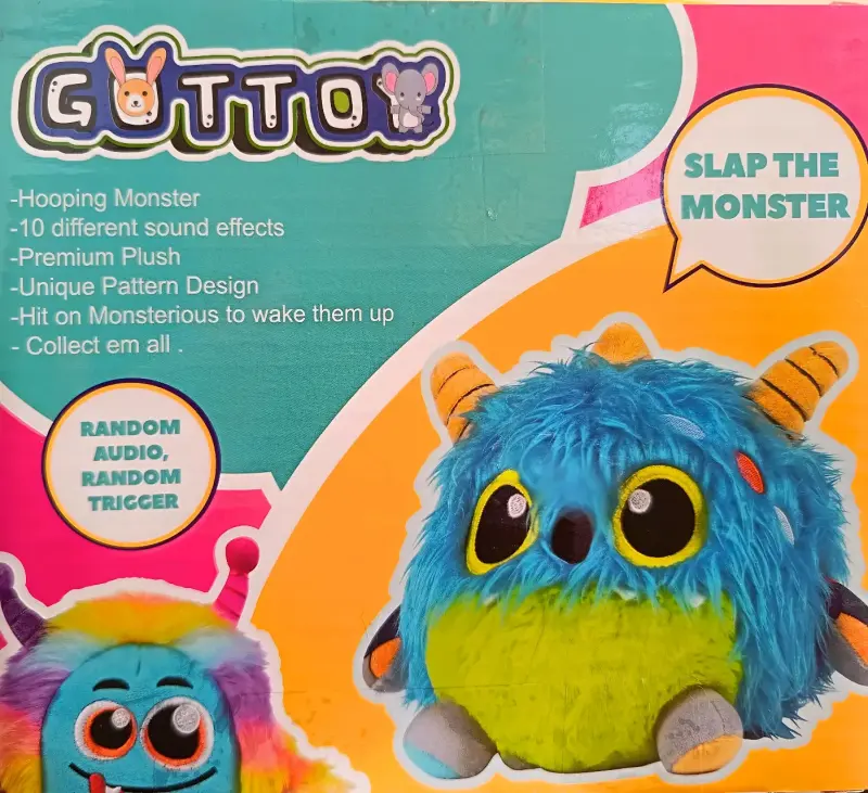 Peluche Interactivo Slap The Monster - 2