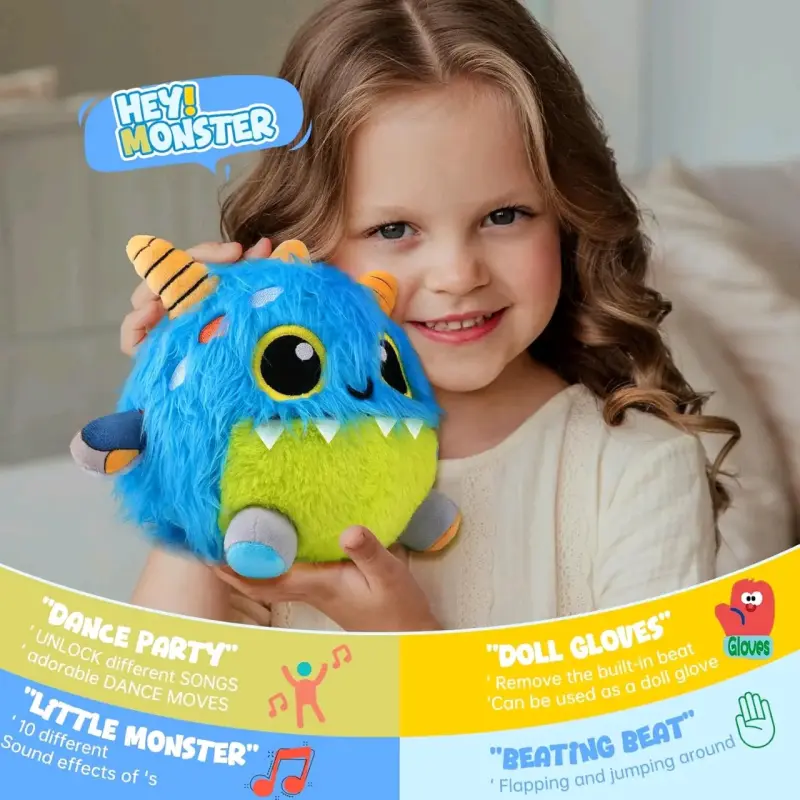 Peluche Interactivo Slap The Monster - 4