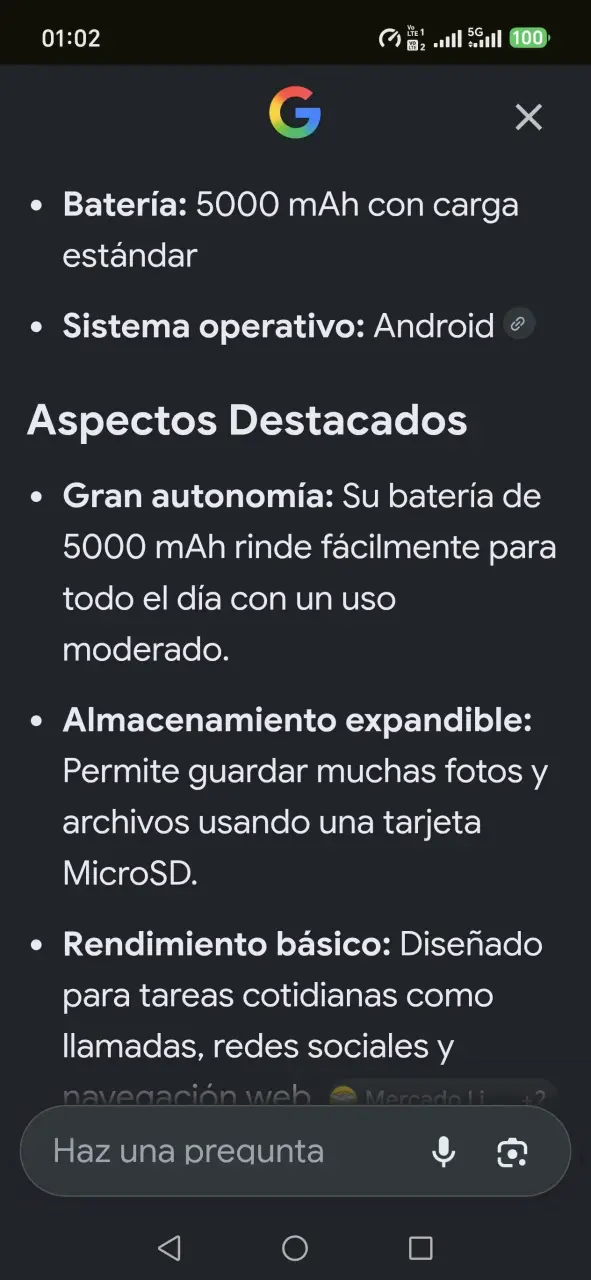 Samsung Galaxy A04 con cargador y caja original - 4