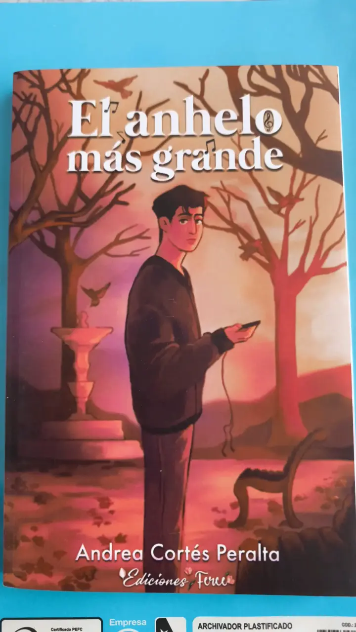 Libro 'El anhelo más grande' de Andrea Cortés Peralta - 1