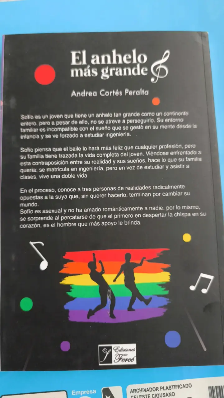 Libro 'El anhelo más grande' de Andrea Cortés Peralta - 2