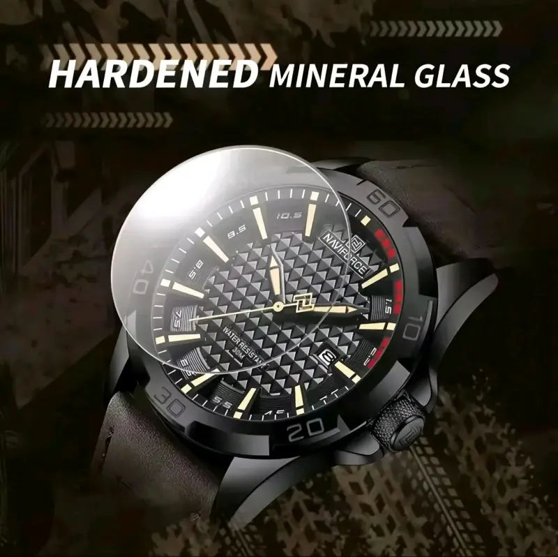 Reloj Naviforce NF8023 de cuero (sin caja) - 2