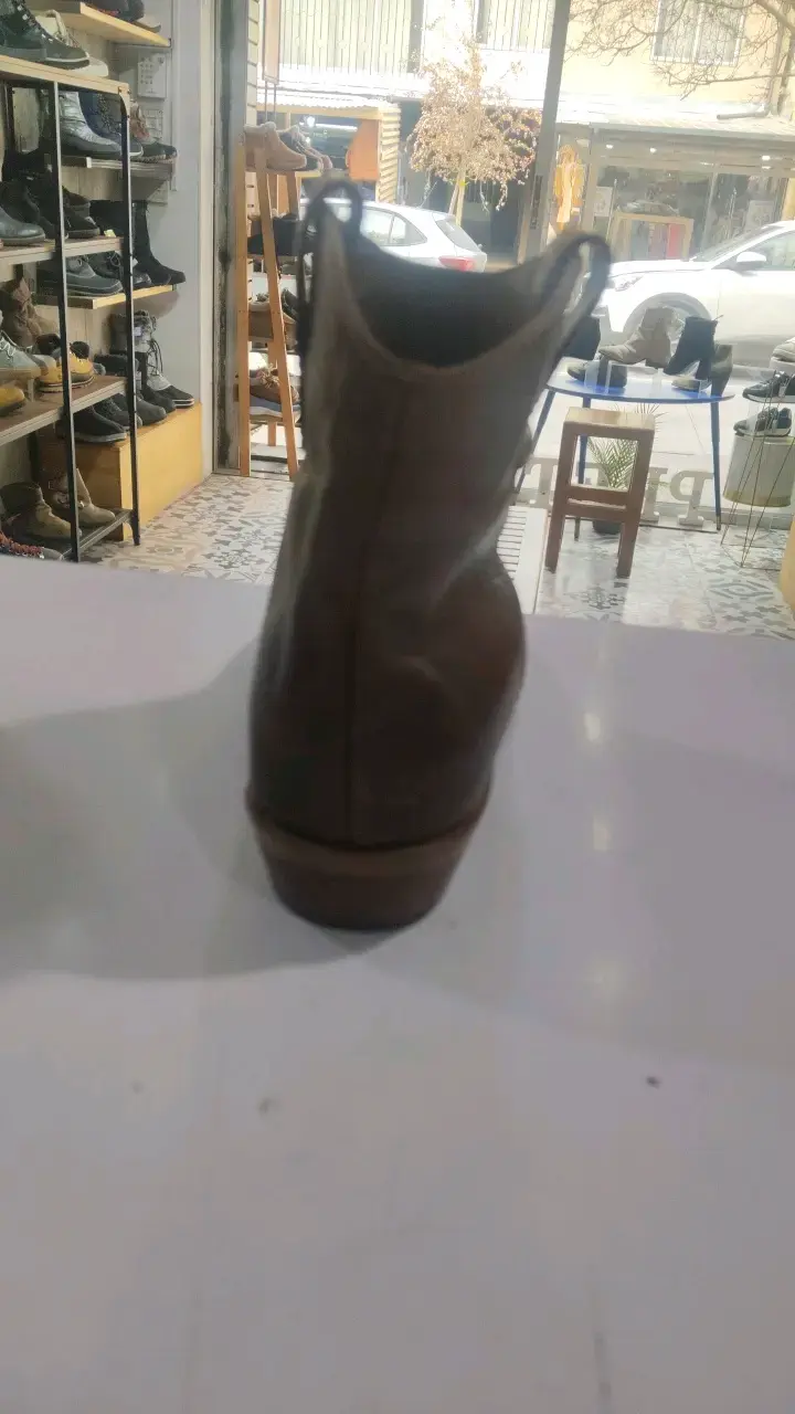 Botines de cuero marrón Michael Kors - 3