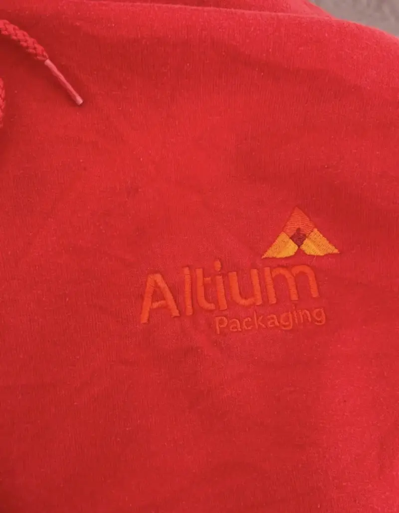 Polerón rojo Champion con capucha - 2