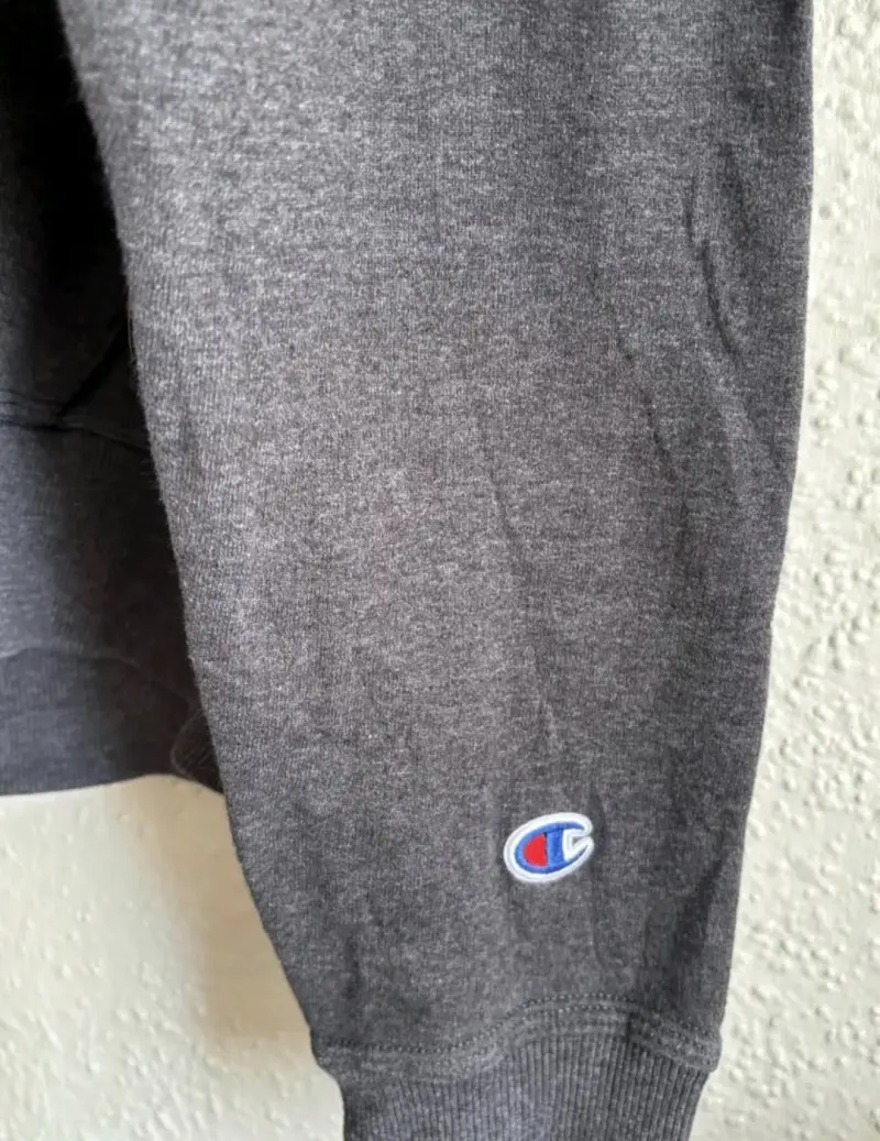Polerón con capucha Champion gris oscuro - 2
