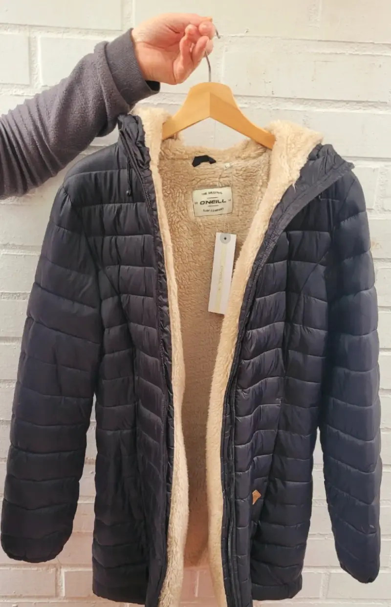 Abrigo/Parka O'NNEIL acolchado negra para mujer - 3