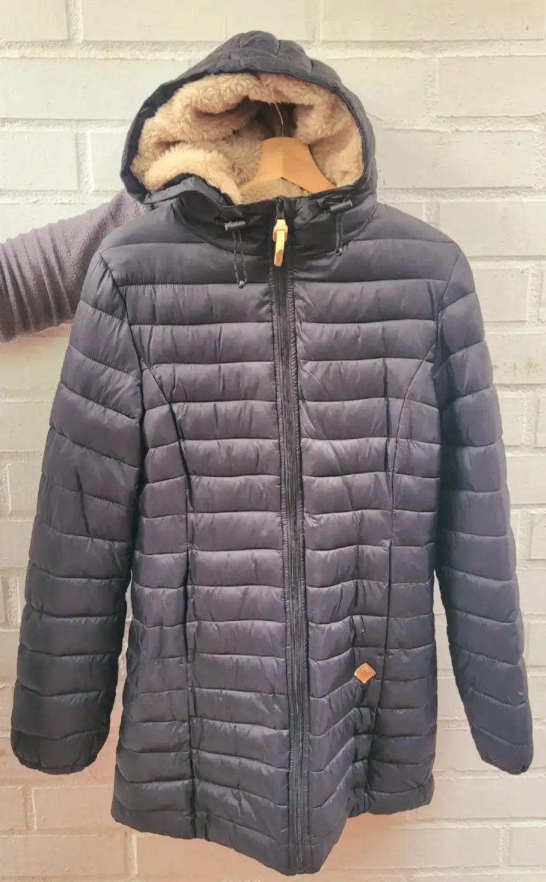 Abrigo/Parka O'NNEIL acolchado negra para mujer - 4