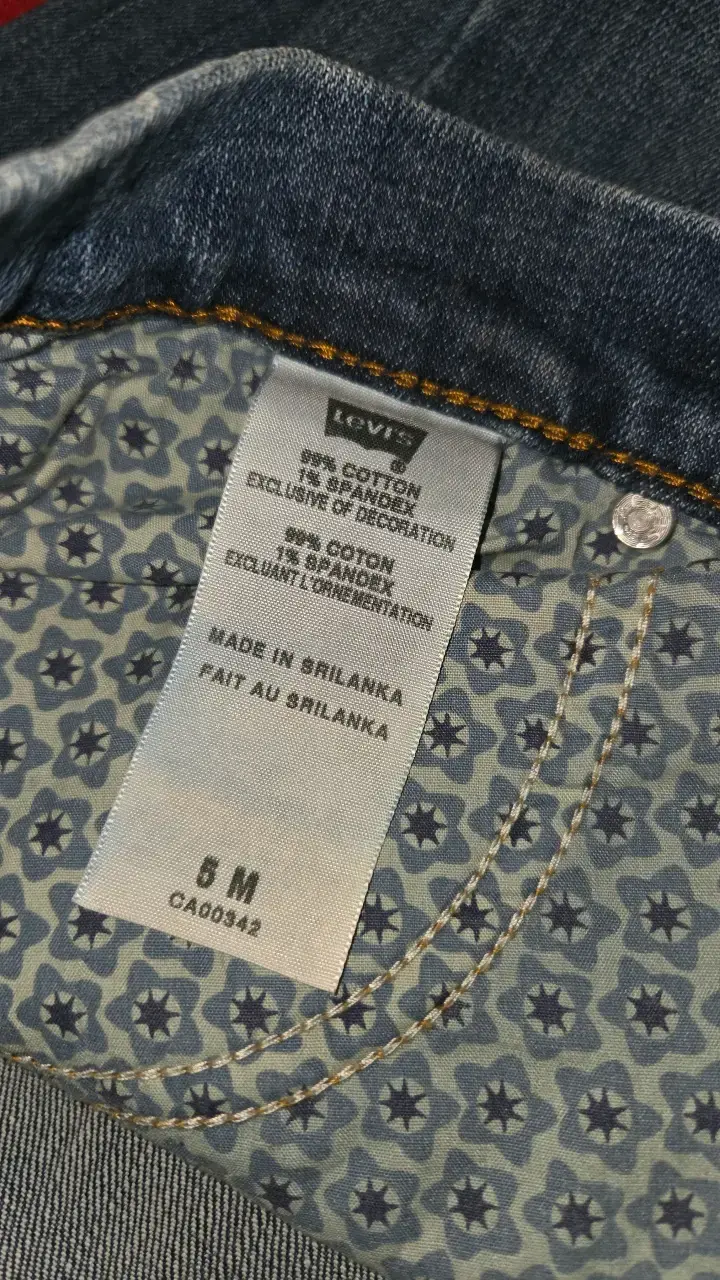 Jeans Levi's Original para Mujer Talla 5M - 3