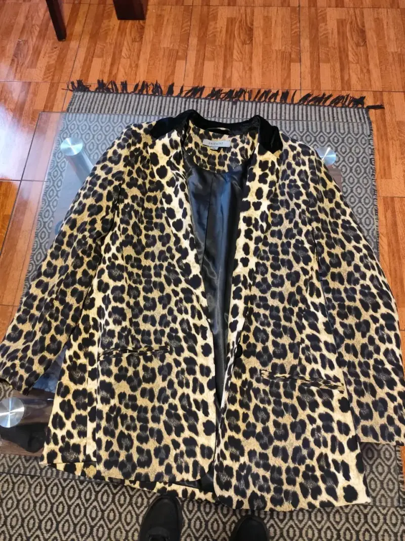 Blazer de Leopardo Basement Talla L - 1