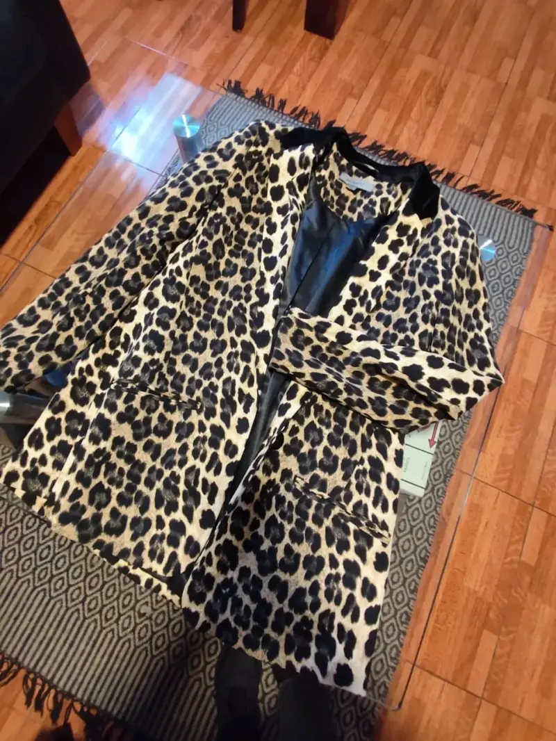 Blazer de Leopardo Basement Talla L - 2