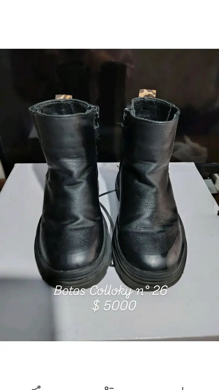 Botas negras Colloky