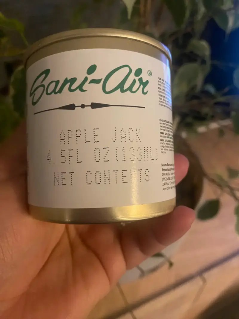 Lata Aromática Sani-Air Apple Jack 133ml - 2