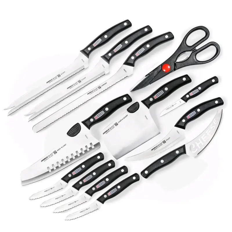 Set de cuchillos Miracle Blade World Class 13 piezas - 1